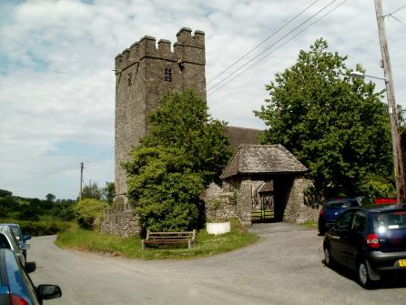 The Parish Church at Llanfair-ar-y-bryn, where William Williams is buried